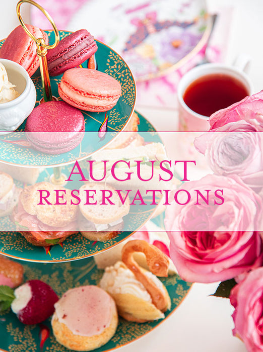 Reservations & Deposit - August